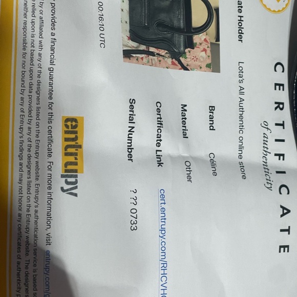 authentic Celine Nano Luggage. - Picture 15 of 16